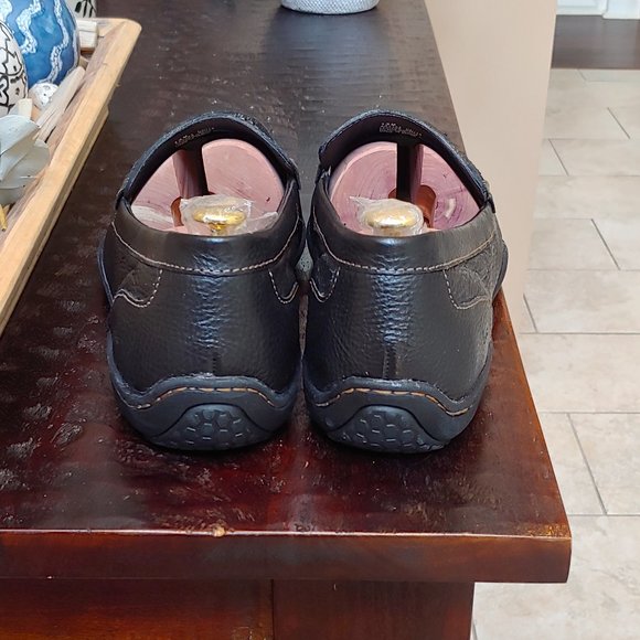 Like NEW - BOC (Born) Men's Leather Casual Loafers, Black, Sz 13 - Picture 4 of 16